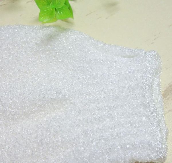 

white nylon body cleaning shower gloves exfoliating bath glove five fingers bath bathroom gloves hom wmtoxw dhsybaby