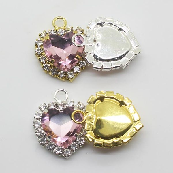 

zmasey сердце металлические кнопки 10 шт. / лот 17 мм блестящий розовый цвет швейная цветочная кнопка аксессуары лентовая карта отдельные ве, Black