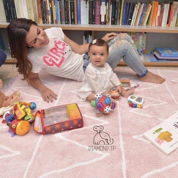 

fringed wave cotton mat home decoration carpet floor mat for preschool education place pgraphy square background