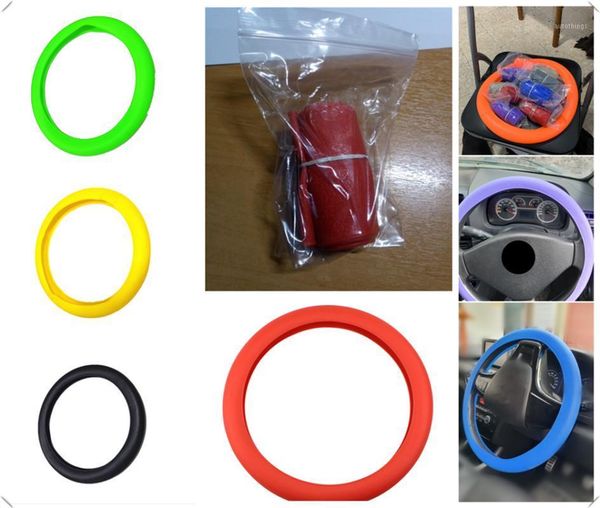 

car accessories steering wheel cover soft general-purpose silicone for gmc mahindra hino tata motors1