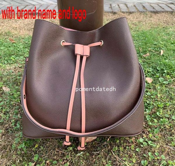 

bags leather bag luxury bucket shoulder women famous brands designer handbags flower printing crossbody bag purse crhn6 qynf