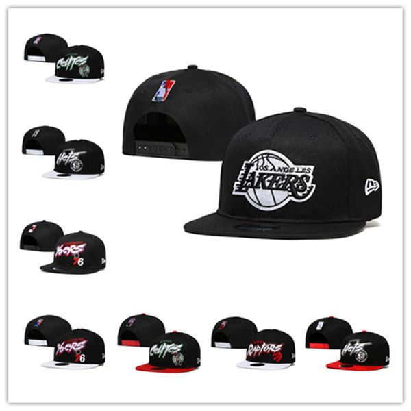 

2020 snapback all team basketball raptors snapback hat baseball snapbacks hats for mens womens flat adjustable cap sports hat, Blue;gray