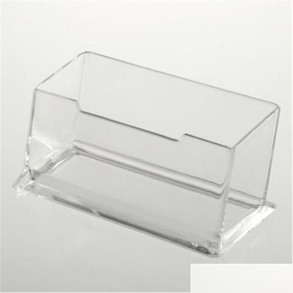 

clear note holder deskbusiness card holder desk office organizer display stand acrylic office jllfhz jjxh