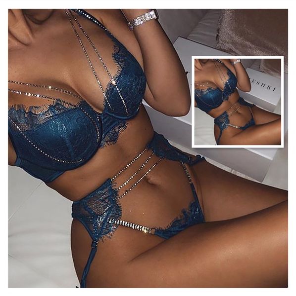 

women classic lingerie luxury lace drill woman lingeries set lace stitching womens lingeries selling explosive lingeries woman, Black;white