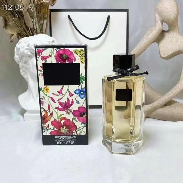 Mulher Perfume 100ml EDT Lady Spray Fragrância Floral Frutada 8 Modelos de Longo Duridade Flor Branca de Citros Alta qualidade Entrega livre Fast Free