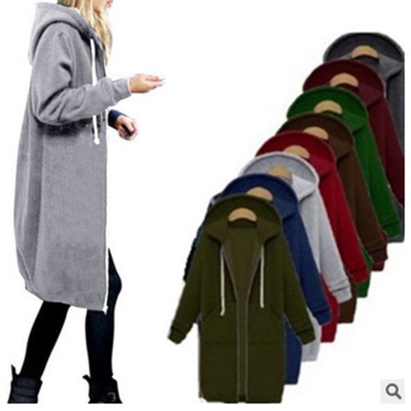 

2020 popular style europe and the united states hat long plus velvet wei clothes women autumn and winter women's clothing coat, Black;white