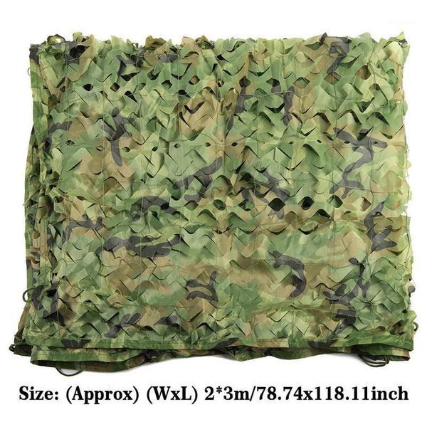 

tents and shelters 2x3m camouflage net double layer foldable portable home garden pography car covers outdoor camping bird watching sun shel
