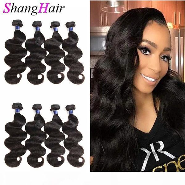 

unprocessed raw indian brazilian body wave hair weave bundles wholesale indian weave weft body wave weave bangs no tangle, Black