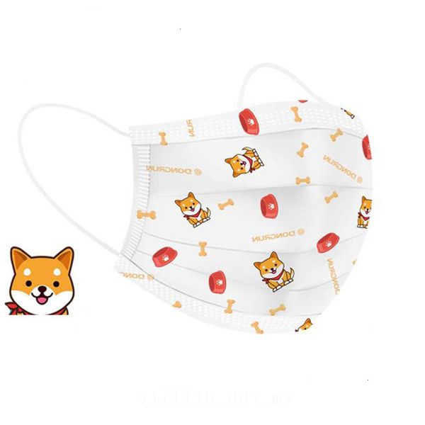 

children cartoon disposable kids mask ship fast pm2.5 face mask protective anti-spit 3 layers breathable earloop in stock