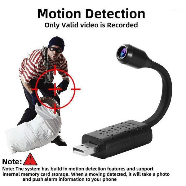 

ip video hd smart mini wifi usb camera real-time surveillance ip camera ai human detection loop recording mini support1