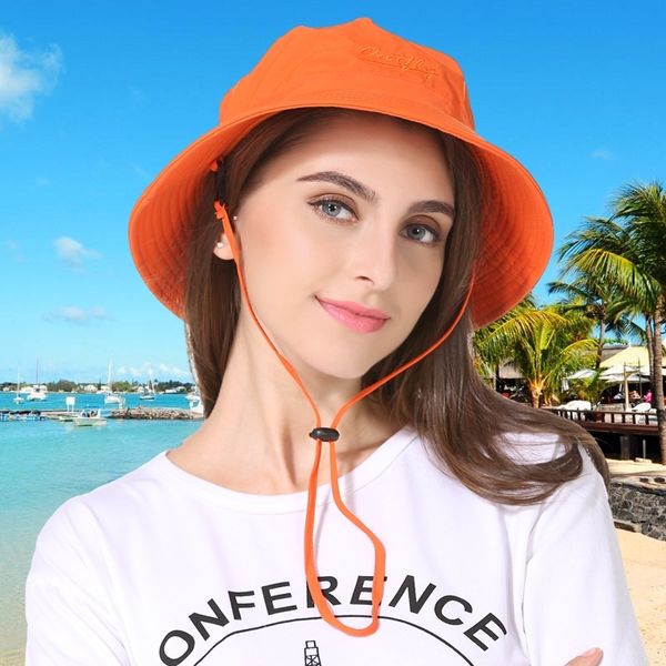 

men and women bucket hat garden working hat outdoor fishing hat summer beach hats t200715, Blue;gray