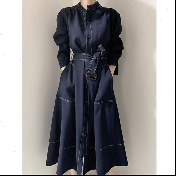 

ewq] 2021 autumn new long sleeve simple and fashionable ladies coat plus size casual ladies trendy clothing womens windbreaker, Tan;black