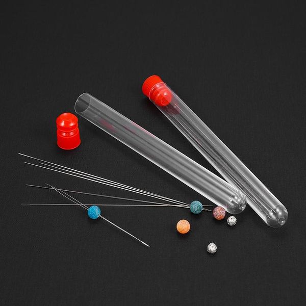 

1pcs beads pearls threading string jewelry makings tool stainless steel big eye curved open for diy bracelet earrings sqcsvk
