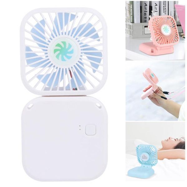 

handheld mini fan usb charging foldable fan mute deskmini hanging neck new arrival1