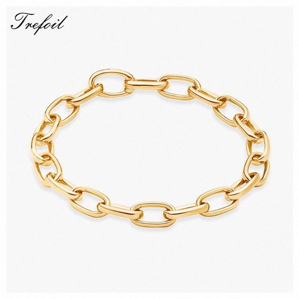 

bracelet gold color lick chain bransoletka, 2020 925 sterling silver fashion jewelry ethnic gift for men boy women girls dz02#, White