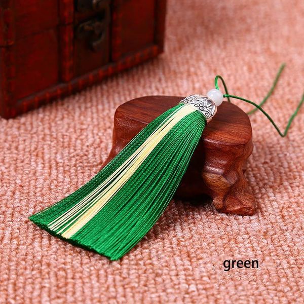 

12pcs lot lotus cap two tone tassel silk fringe bangs flower tassel decorative tassels for curtains home decoration accessories h jllrph
