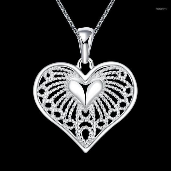 

chains sale promotional 925 sterling silver luxurious charms love heart for valentine's day1