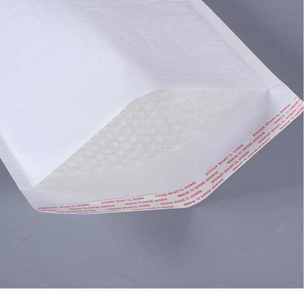 

20 шт. пузырьковые почтовые пузыревые конверты упаковывая сумки для упаковки белый крафт пузырь рассылки сумки для хранения пены 8 wmtemq