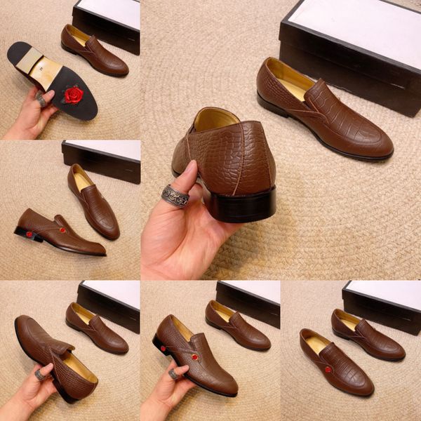 

men's genuine leather luxury dress shoes men oxfords black white wedding shoes high qualigy business work round toe laces-up man shoes