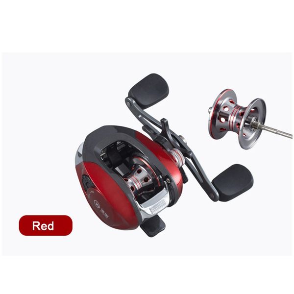 

baitcasting fishing reel 6.31 left right hand double metal spool fishing bait casting reel 8 kg braking force fishing reel l7 wmttjn