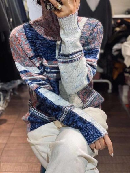 

2020fw winner women 100% cashmere knitted sweater female luxury jumpers gdnz 10.26, White;black