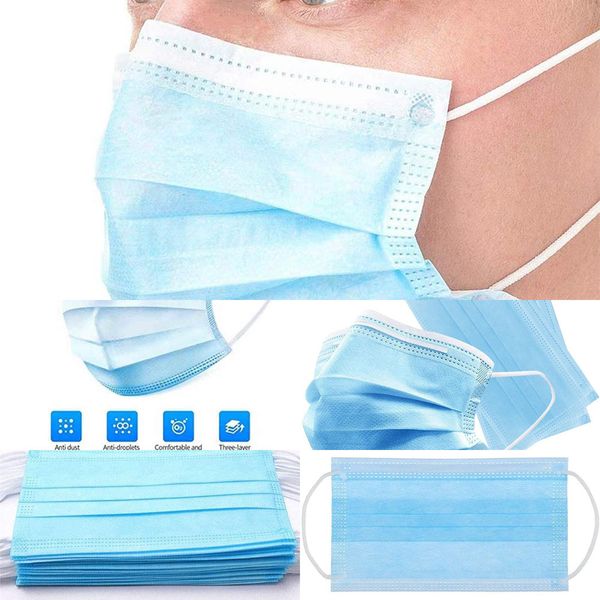

face disposable designer non-woven face mask mask 3-layer masks protection and personal health masks face sancn7x8n