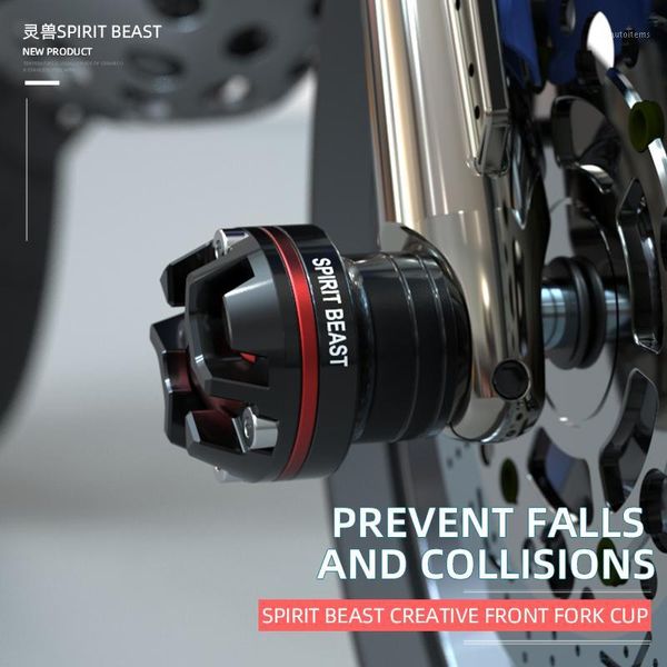 

spirit beast motorcycle anti-fall block universal modification accessories personality front absorber anti-fall block1