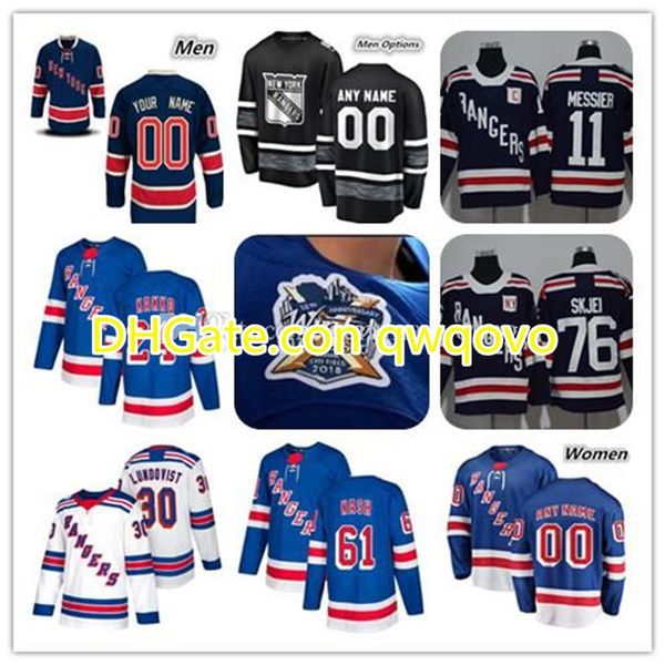 

2019 new york rangers kaapo kakko artemi panarin jersey hockey mika zibanejad chris kreider jimmy vesey henrik lundqvist buchnevich strome, Black;red