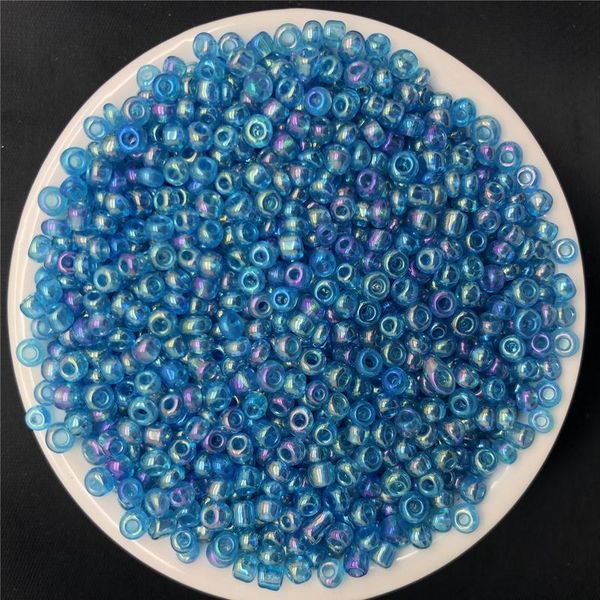 

500pcs m charm czech glass seed spacer beads color ab diy bracelet necklace jewelry making acc bbywse, Black