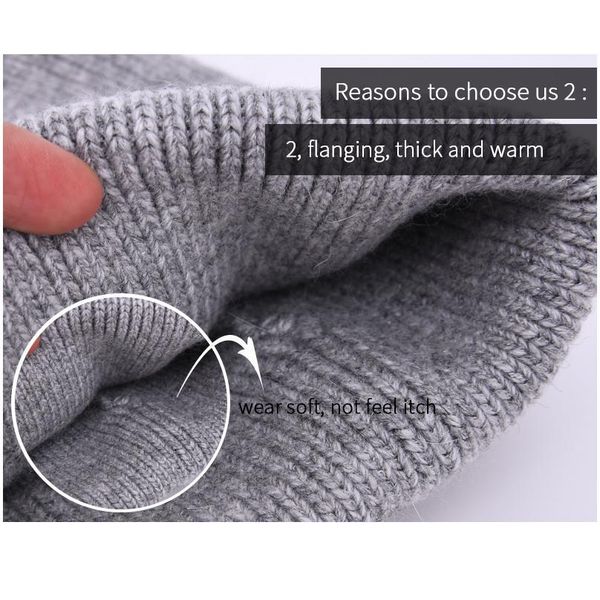 

big fur ball hat female fur pom poms spring hats for women wool knitted bea qylydl