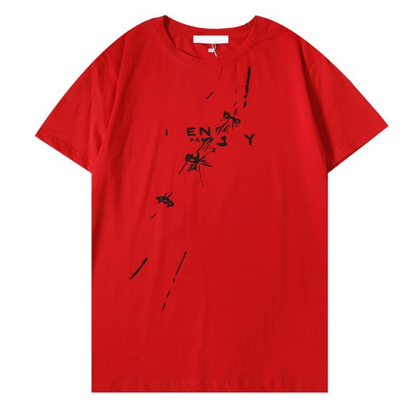 

22ss designers mens womens see-through t shirts letters man paris fashion t-shirt tees street short sleeve luxury tshirts, White;black