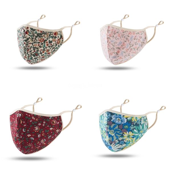 

140 pcs organic labs face with breathing pm2.5 100% cotton washable reusable cloth masks protection from dust pollen pet