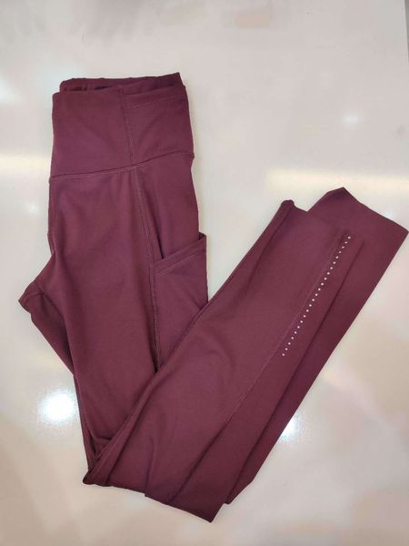 

20 solid color women yoga pants high waist sports gym wear leggings elastic fitness lady overall full tights workout, Black