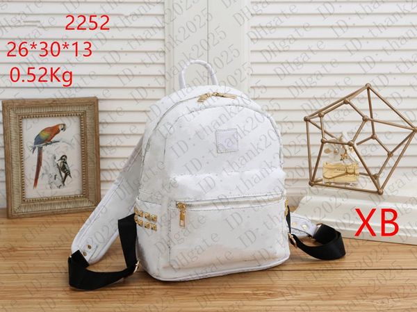 

designer backpack punk style printed fashion selling large capacity backpack travel school bag lady duffle bag