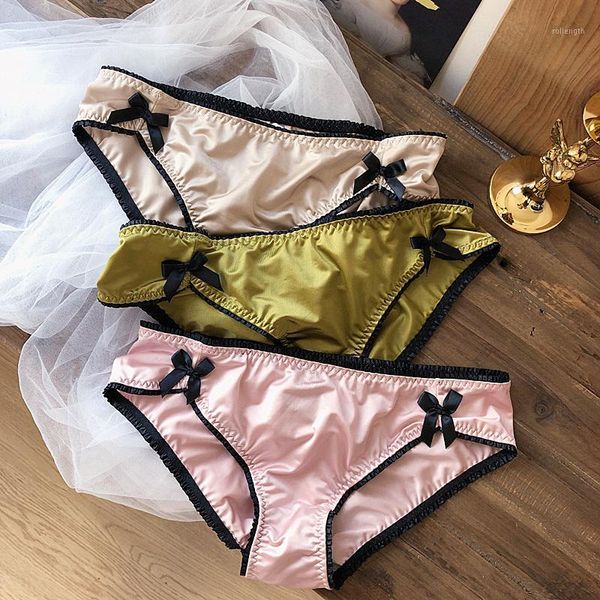 

low cut briefs bowknot feifei edge electric light sparkles fairy pants panties thong majtki damskie bragas mujer1, Black;pink