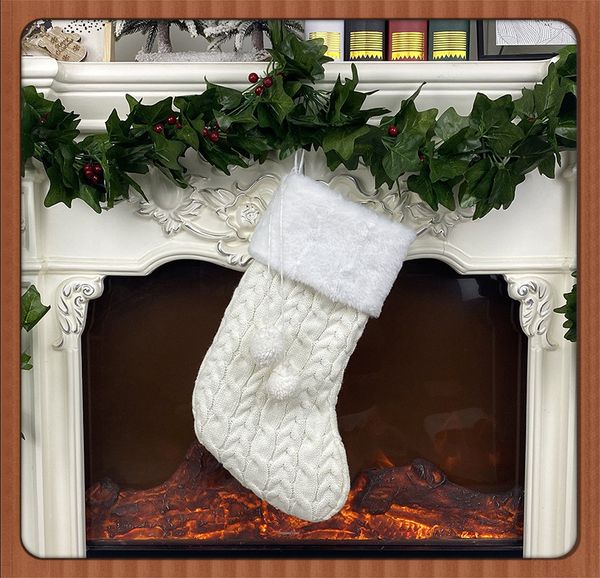 

trees decorations stockings ornament party decor santa christmas stocking candy socks bags xmas gifts bag 29