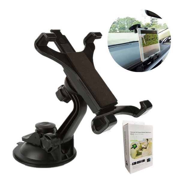 Auto Dashboard Voorruit Tablet Mount Houder met Sterke Zuignap voor iPad 7-11inch Tablets