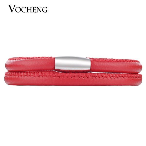 

10pcs/lot wholesale endless charms interchangeable single&double red lambskin jewelry handtailor bracelet vc-031*10, Golden;silver