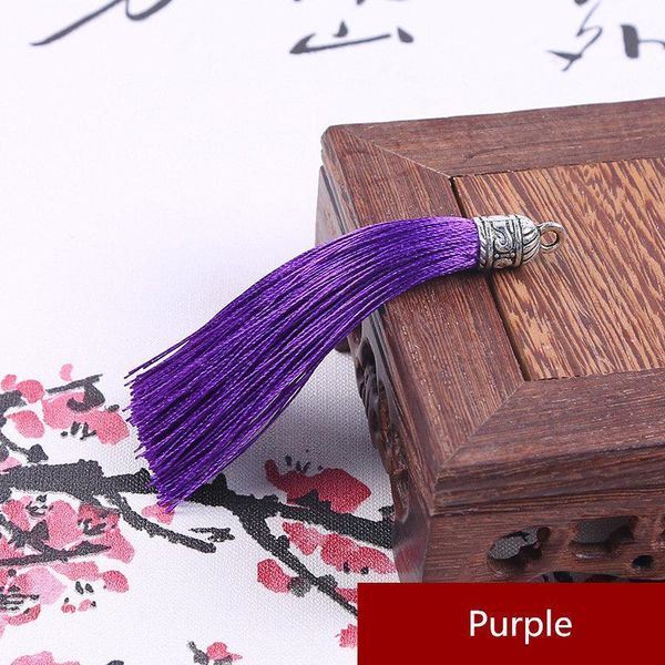 

10pcs large metal cap tassel jewelry curtain garments decorative accessories diy key cell phone bag fringe trim tassels pendant h jllyog