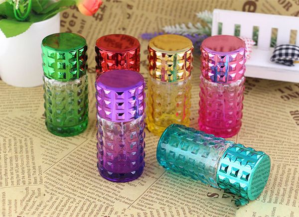 

30ml color glass spray perfume bottle portable bottle wholesale