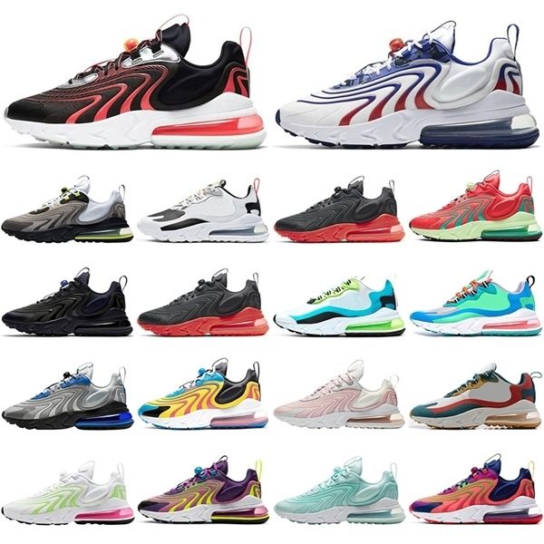 

2021 new react element black silver grey running shoes for mens womens midnight turquoise sliver bluetrainers cushions sports sneakers