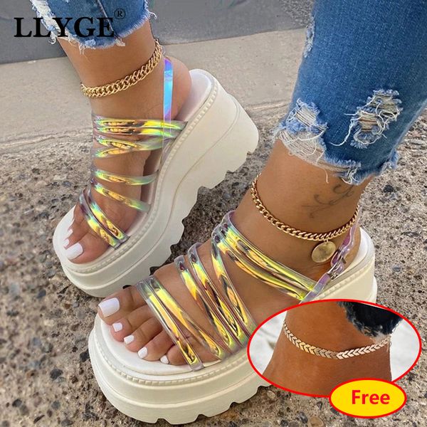 

women sandals narrow band flat platform ladies ankle buckle strap female shoes summer mujer sandalias 2020 casual plus size q1204, Black