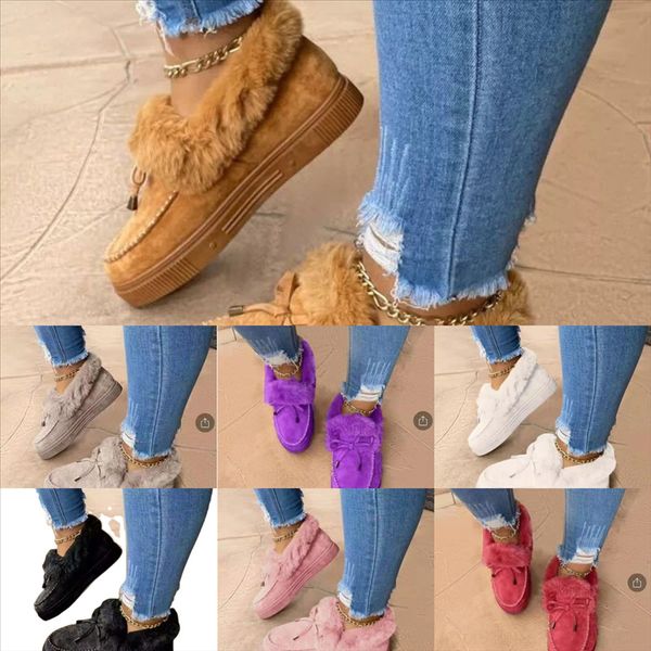 

amm35 hgrgcomfortable shoes wedge slipper casual shiningmop cotton yarn home snow boots slipper hollowing cotton newest, Black