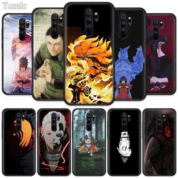 

japane animation naruto , and the black silicone is redmi note 8t 678 k20 pro 8a 7a 7s 6a4fre