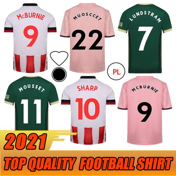 

20 21 soccer jerseys berge mousset united 2020 2021 mcburnie lundstram fleck men kids kit football shirt norwood sharp jersey, Black;yellow