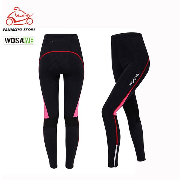 

wosawe женские велосипедные шорты, велоспорт спортивная одежда, гель клей, Black