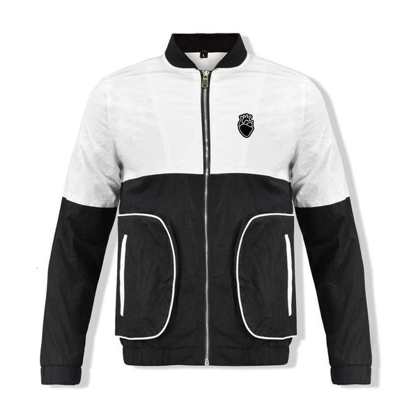 

2020 jacket men casual jacket spring autumn fashion slim fit men jacket v-neck jackets brand casual coats quality, Black;brown