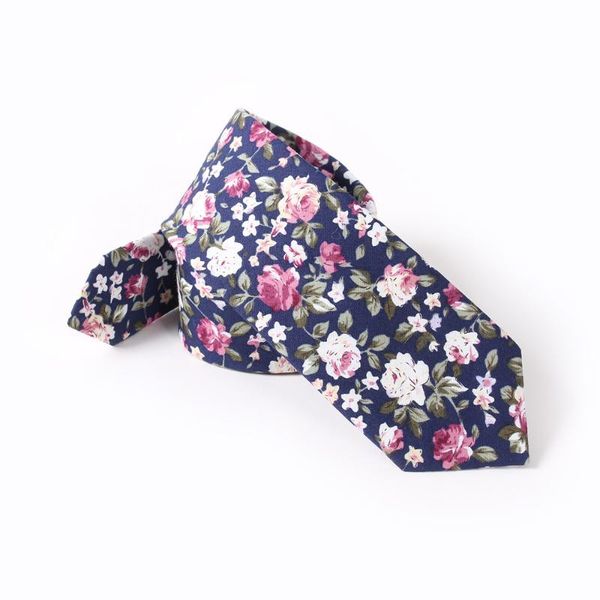 

neck ties 6cm mens flower handmade cotton tie for men narrow floral neckties gift wedding party casual gravatas, Blue;purple