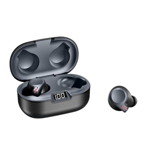 

new y16 sports tws wirels bluetooth 5.1 touch headset with led digital display