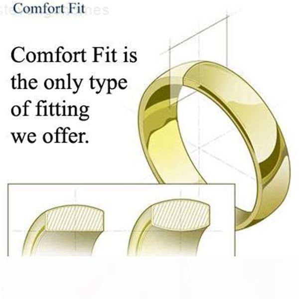 

factory6y5rmens fiber tungsten carbide ring black wedding carbon band size 6 - 13 (#nr05bc, Silver